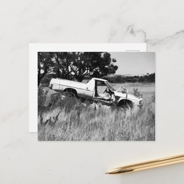 Carte Postale End of the Journey (Devant/Arrière en situation)