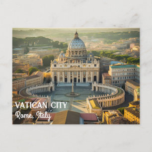 Carte Postale Endroits paisibles à Vatican, Italie que vous aime