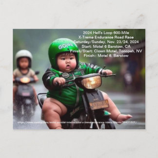 Carte Postale Endurance X-Treme 2024 Hell's Loop 600-Mile