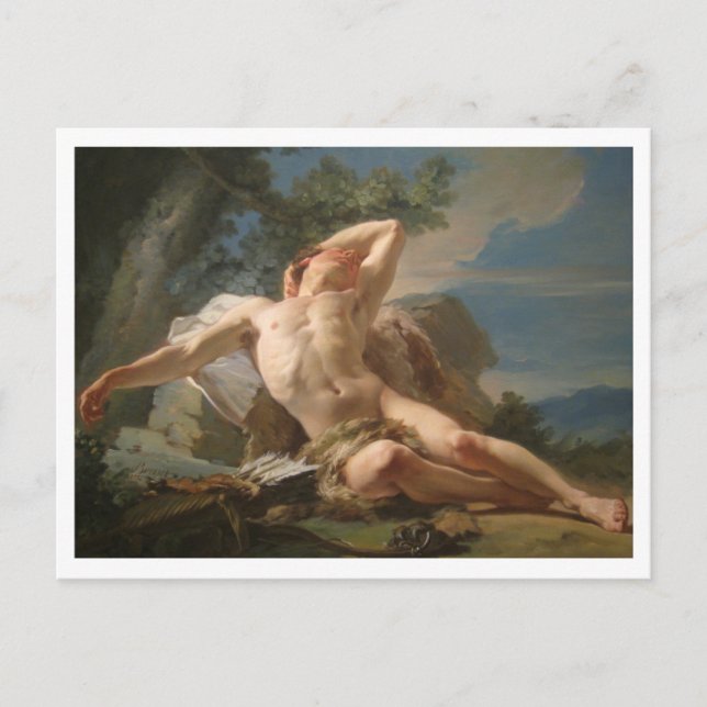 Carte Postale Endymion dormant par Nicolas Brenet (Devant)
