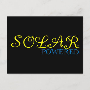 Carte Postale énergie solaire