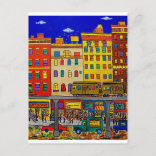 Carte Postale Enfance Bronx 6 par Piliero