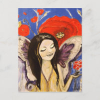 Carte postale Enfant Ange de Gaia