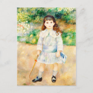 Carte Postale Enfant au fouet Auguste Renoir