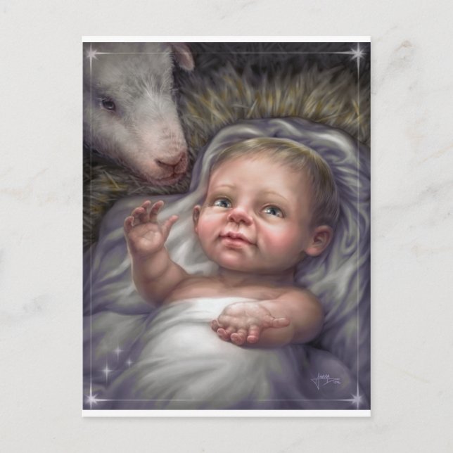 Carte Postale Enfant dans le gestionnaire (Devant)