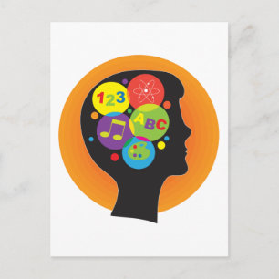 Carte Postale Enfant du cerveau