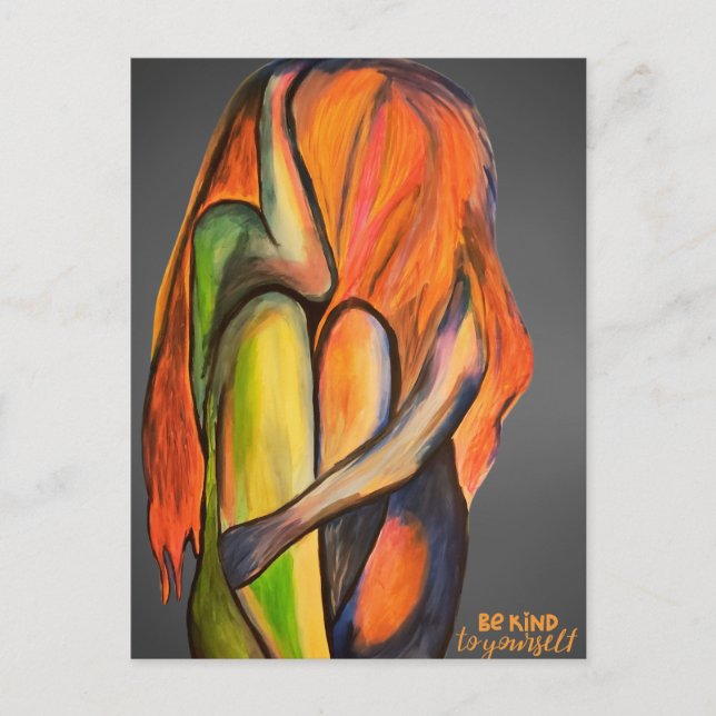 Carte Postale Enfant émotionnel (Devant)