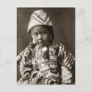 Carte Postale Enfant indien de Wishham