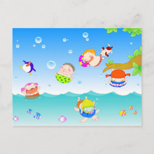 Carte Postale Enfants