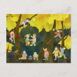 Carte Postale Enfants au paradis