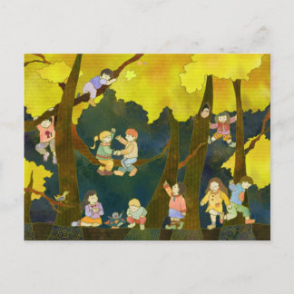 Carte Postale Enfants au paradis
