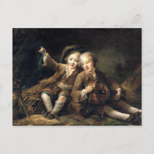 Carte Postale Enfants de Duc de Bouillon - Francois Drouais
