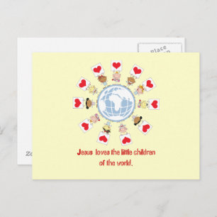 Carte Postale Enfants du monde