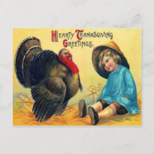 Carte Postale Enfants et Turquie