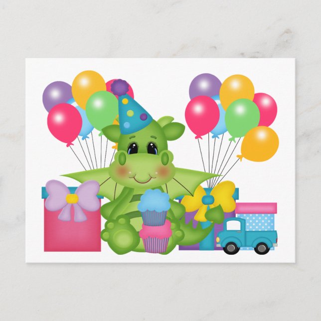 Carte Postale Enfants Joyeux anniversaire (Devant)