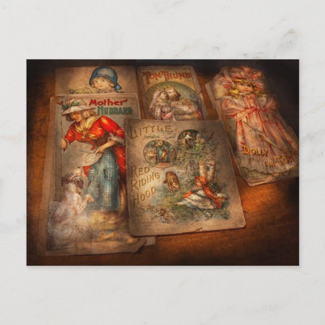 Carte Postale Enfants - Livres - Contes de fées (Devant)