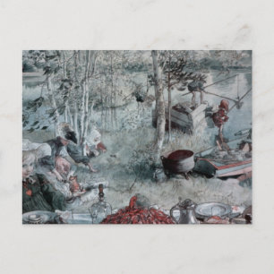 Carte Postale Enfants qui attrapent des écussons