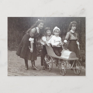 Carte Postale Enfants tsar - MARIE, ANASTASIE, ALEXIS Russie #09