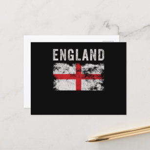 Carte Postale England Flag British Souvenir Cool