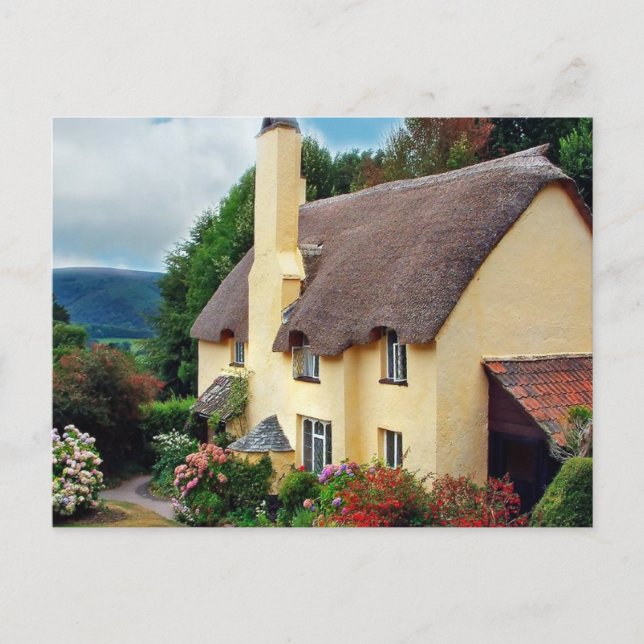 Carte Postale English Scenes, la maison d'Anne Hathaway (Devant)