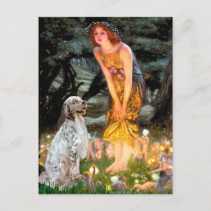 Carte Postale English Setter 1 - Veille de la Saint-Jean