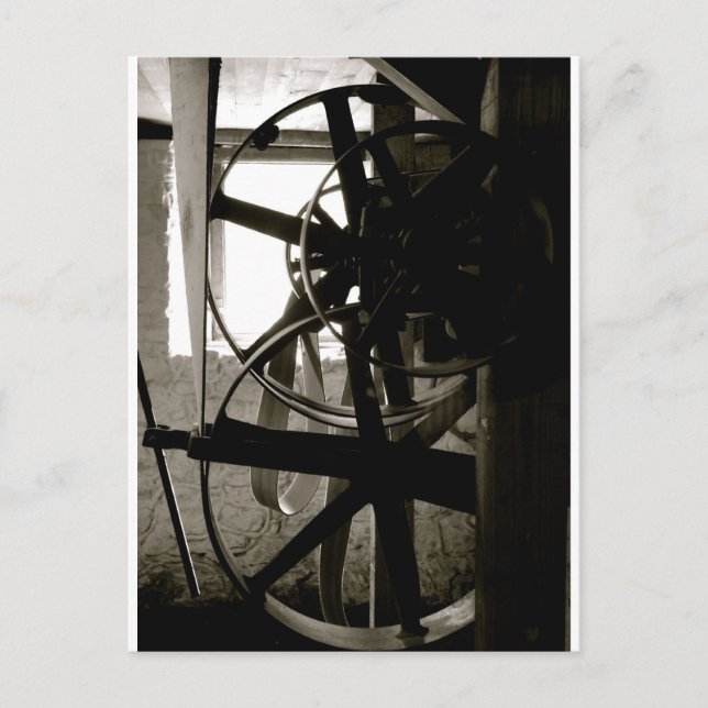 Carte Postale Engrenages (Devant)