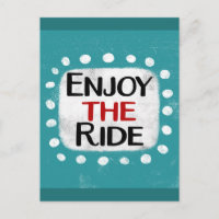 Carte postale Enjoy The Ride