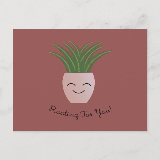 Carte Postale Enraciner pour vous Fern (Devant)