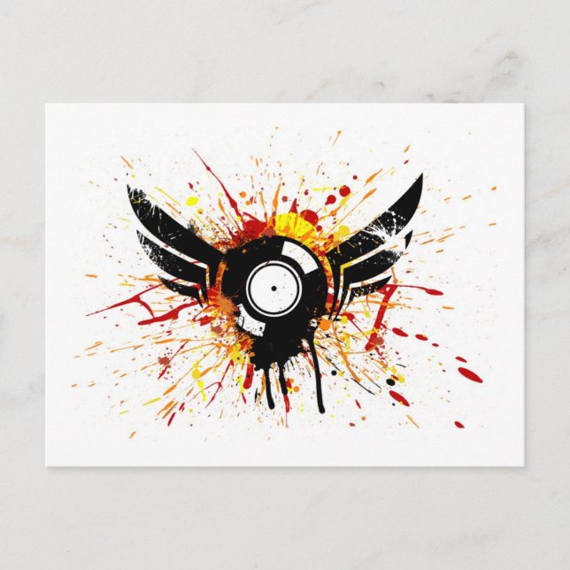 Carte Postale Enregistrement de vol (Devant)