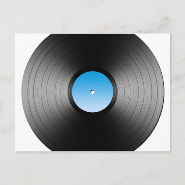 Carte Postale Enregistrement LP (Devant)