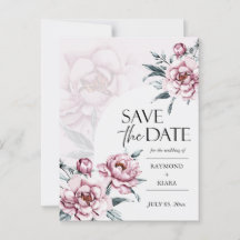 Enregistrer La Date Faire-part de mariage Dusky Pi