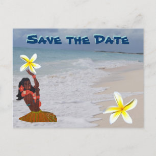 Carte Postale Enregistrer la date Hawaii