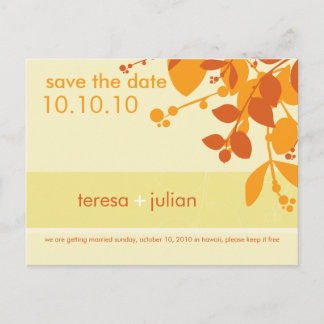 Carte Postale ENREGISTRER LA DATE :: natif 8