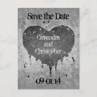 Carte Postale Enregistrer le mariage de date