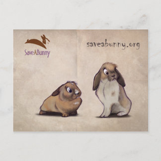 Carte Postale EnregistrerCarte postale ABunny
