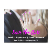 Enregistrez la date avec la photo de la bague de f
