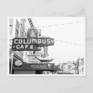Carte Postale Enseigne de restaurant de North Beach San Francisc