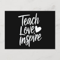 Enseigner Amour Inspirer Cadeau de la Fête des Ens