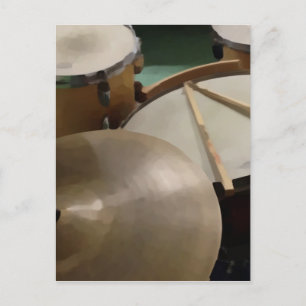 Carte Postale Ensemble à tambour