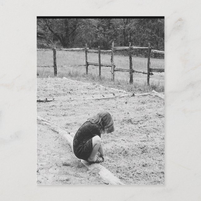 Carte Postale Ensemencer les graines de l'amour (Devant)