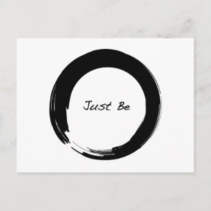 Carte Postale Enso avec Just Be