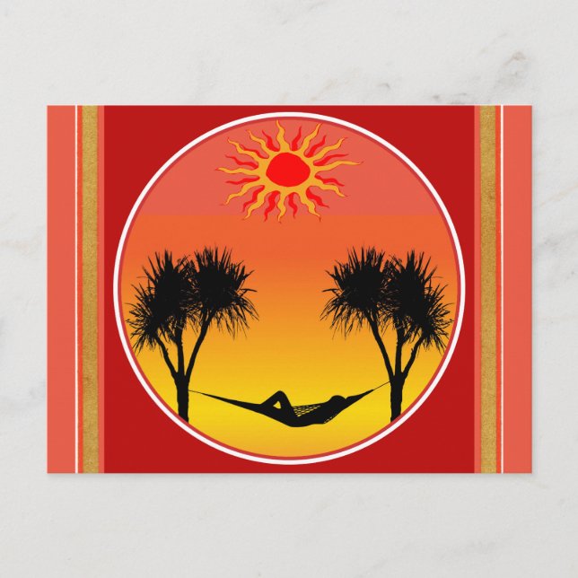 Carte postale ensoleillée (Devant)