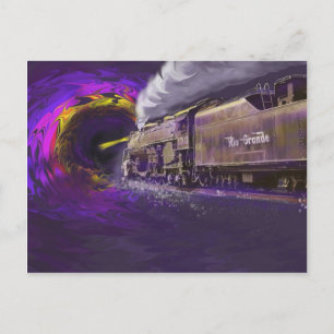 Carte Postale Entamer le trou noir de l'histoire