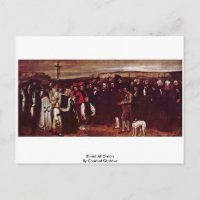 Enterrement À Ornan Par Courbet Gustave