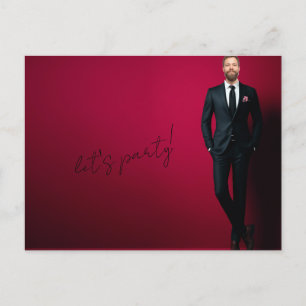 Carte Postale Enterrement de vie de garçon