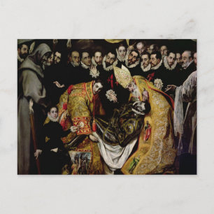 Carte Postale Enterrement du comte d'Orgaz