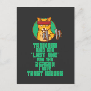 Carte Postale Entraînement amusant