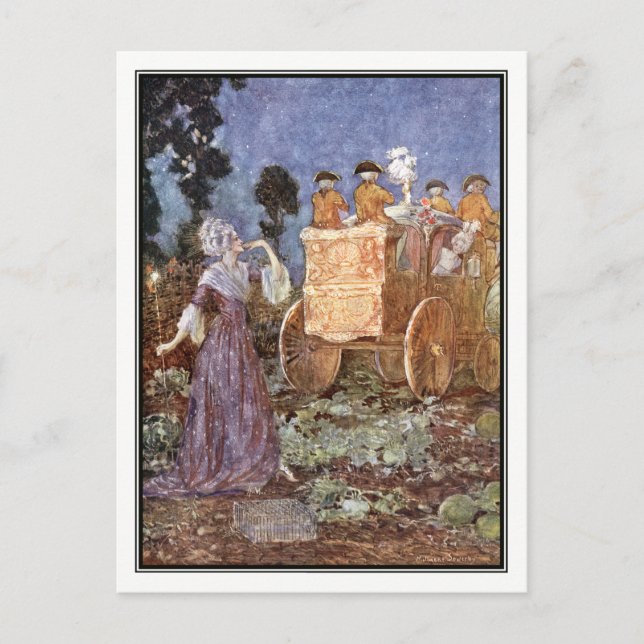 Carte Postale Entraîneur de Cendrillon par Millicent Sowerby (Devant)