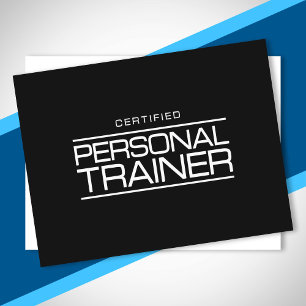 Carte Postale Entraîneur personnel certifié pour la santé