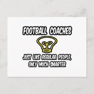 Carte Postale Entraîneurs De Football...Des Gens Réguliers, Seul